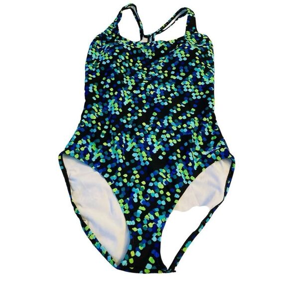 Speedo One Piece Colorful Swimsuit - Picture 2 of 8